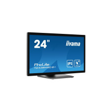 iiyama ProLite T2438MSC-B1, LED-Monitor(60.5 cm (23.8 Zoll), schwarz (matt), FullHD, IPS, Touchscreen)