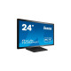 iiyama ProLite T2452MSC-B1, LED-Monitor(60.5 cm (23.8 Zoll), schwarz, Full HD, IPS, Touchscreen, HDMI, DisplayPort, USB )