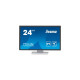 iiyama ProLite T2452MSC-W1, LED-Monitor(61 cm (24 Zoll), weiß/schwarz, FullHD, IPS, Touchscreen)