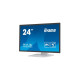 iiyama ProLite T2452MSC-W1, LED-Monitor(61 cm (24 Zoll), weiß/schwarz, FullHD, IPS, Touchscreen)