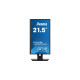 iiyama ProLite XB2283HSU-B1, LED-Monitor(54.5 cm (21.5 Zoll), schwarz, HDMI, DisplayPort, Free-Sync)