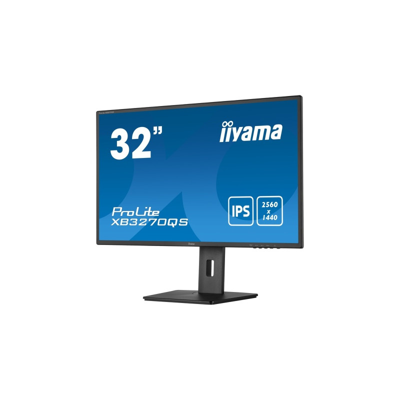 iiyama ProLite XB3270QS-B5, LED-Monitor(80 cm (32 Zoll), schwarz, QHD, IPS, 60 Hz, HDMI)