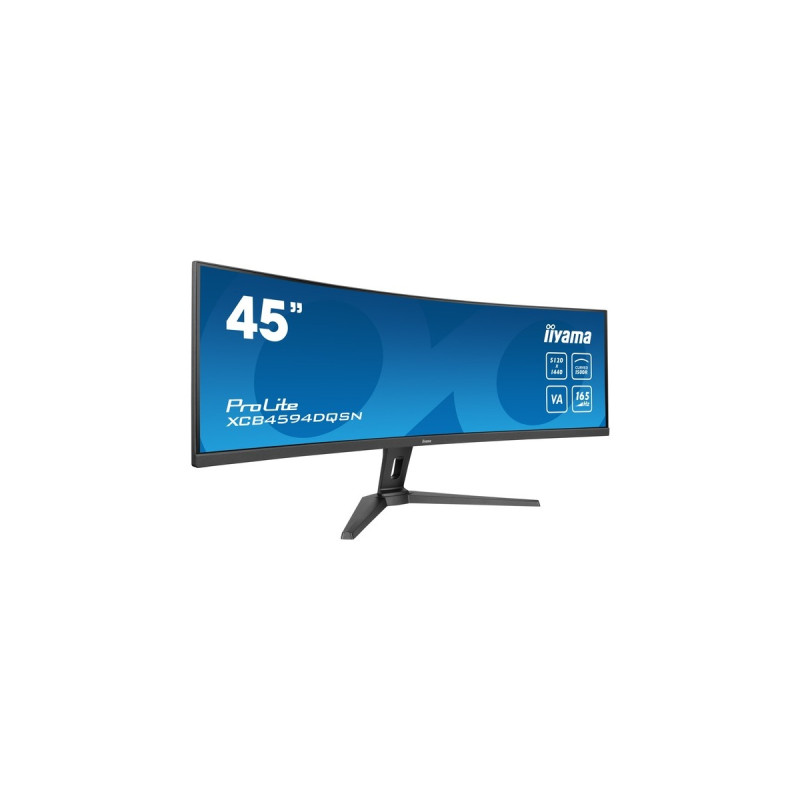 iiyama ProLite XCB4594DQSN-B1, Gaming-Monitor(113 cm (44 Zoll), schwarz (matt), DQHD, VA, Curved, 165Hz Panel)