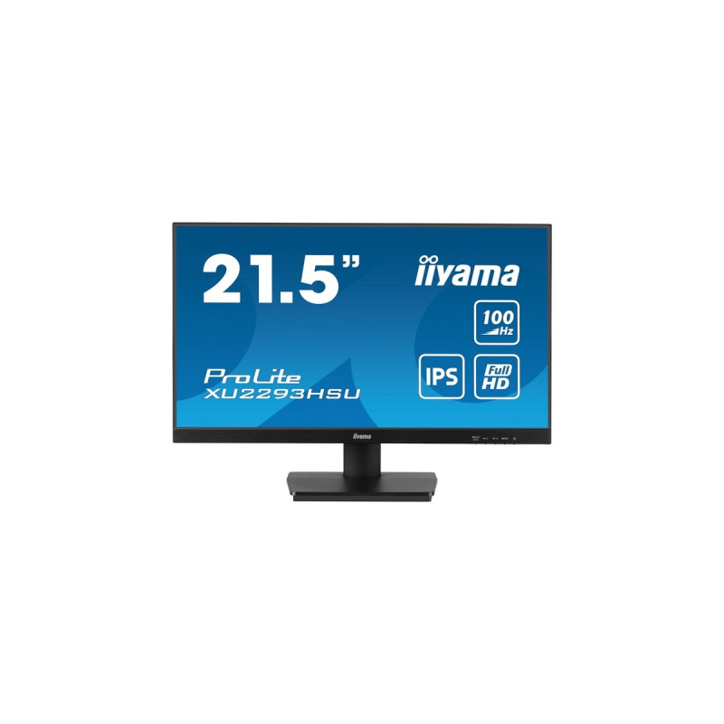iiyama ProLite XU2293HSU-B6, LED-Monitor(55 cm (21 Zoll), schwarz (matt), FullHD, IPS, AMD Free-Sync, 100Hz Panel)