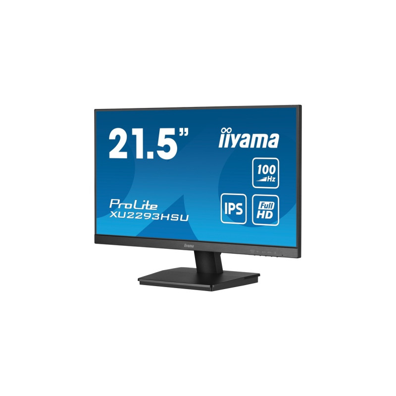 iiyama ProLite XU2293HSU-B6, LED-Monitor(55 cm (21 Zoll), schwarz (matt), FullHD, IPS, AMD Free-Sync, 100Hz Panel)