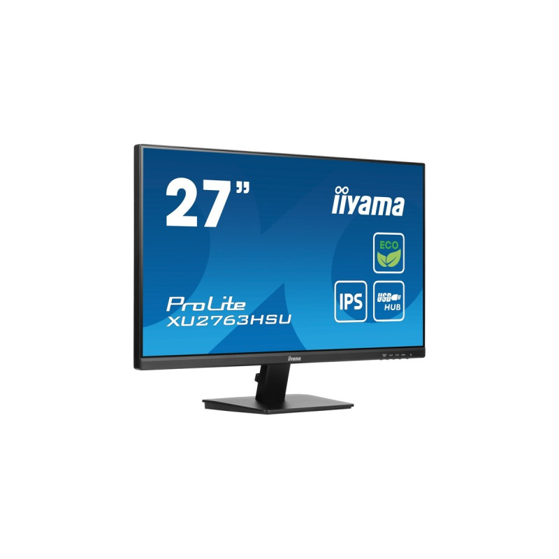 iiyama ProLite XU2763HSU-B1, LED-Monitor(69 cm (27 Zoll), schwarz (matt), FullHD, IPS, AMD Free-Sync, 100Hz Panel)