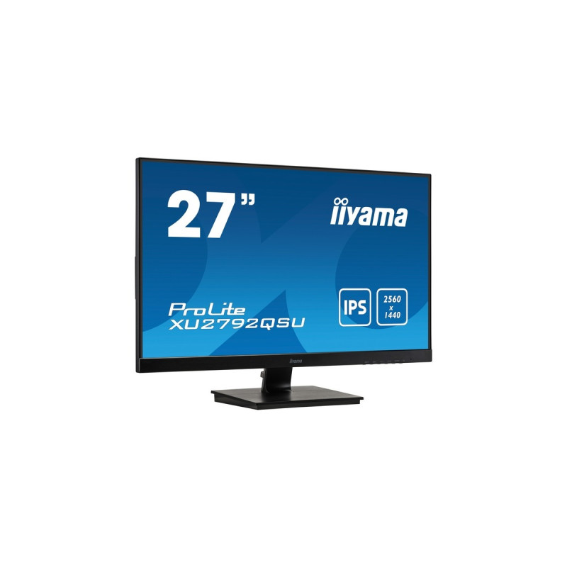 iiyama ProLite XU2792QSU-B1, LED-Monitor(68.5 cm (27 Zoll), schwarz (matt), WQHD, IPS, AMD Free-Sync)