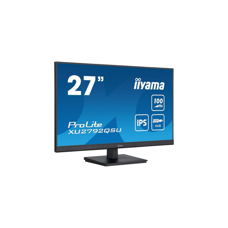iiyama ProLite XU2792QSU-B6, LED-Monitor(69 cm (27 Zoll), schwarz (matt), WQHD, IPS, AMD Free-Sync, 100Hz Panel)