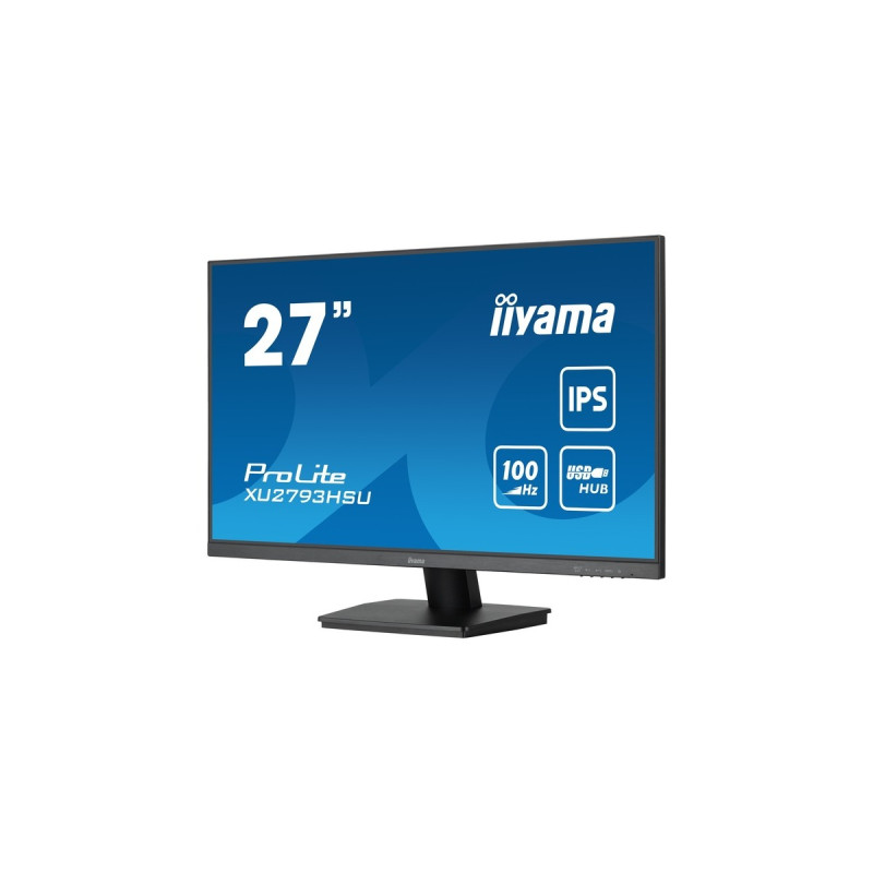 iiyama ProLite XU2793HSU-B6, LED-Monitor(69 cm (27 Zoll), schwarz (matt), FullHD, IPS, AMD Free-Sync, 100Hz Panel)