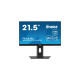 iiyama ProLite XUB2293HSU-B6, LED-Monitor(55 cm (21 Zoll), schwarz (matt), FullHD, IPS, AMD Free-Sync, 100Hz Panel)