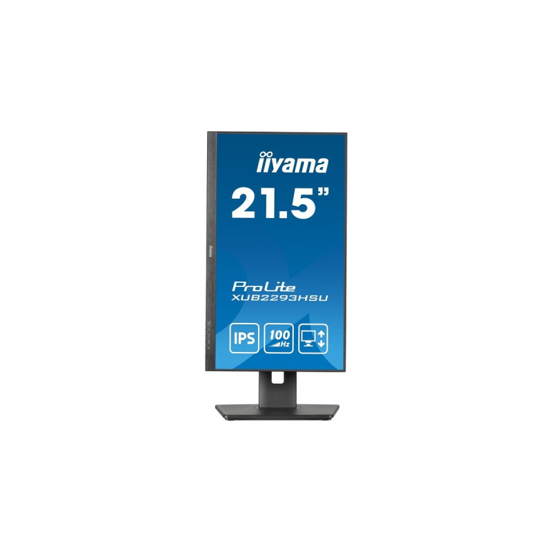 iiyama ProLite XUB2293HSU-B6, LED-Monitor(55 cm (21 Zoll), schwarz (matt), FullHD, IPS, AMD Free-Sync, 100Hz Panel)