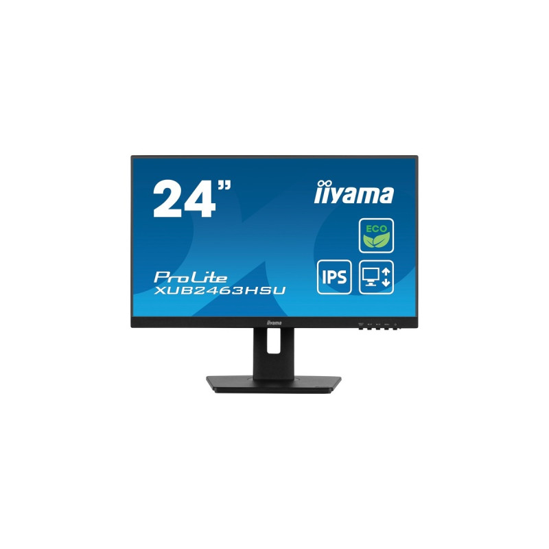 iiyama ProLite XUB2463HSU-B1, LED-Monitor(61 cm (24 Zoll), schwarz (matt), FullHD, IPS, AMD Free-Sync, 100Hz Panel)