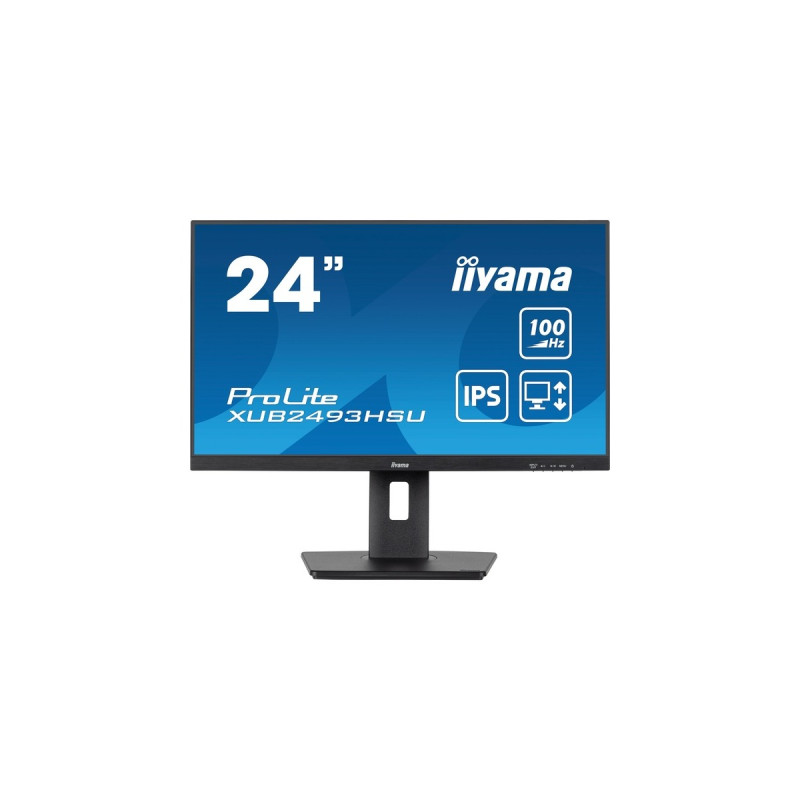 iiyama ProLite XUB2493HSU-B6, LED-Monitor(61 cm (24 Zoll), schwarz (matt), FullHD, Adaptive-Sync, IPS, 100Hz Panel)