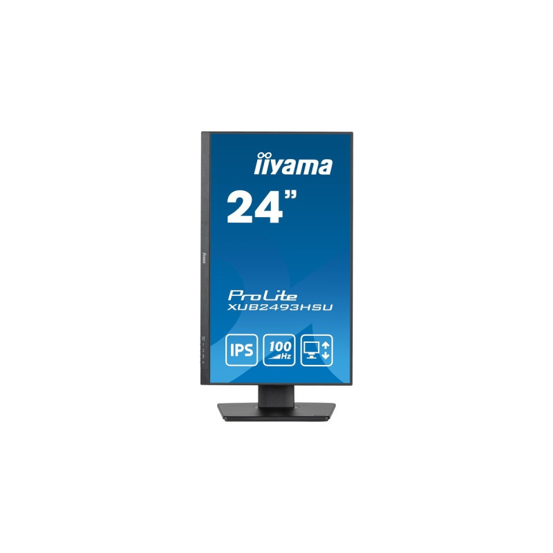 iiyama ProLite XUB2493HSU-B6, LED-Monitor(61 cm (24 Zoll), schwarz (matt), FullHD, Adaptive-Sync, IPS, 100Hz Panel)