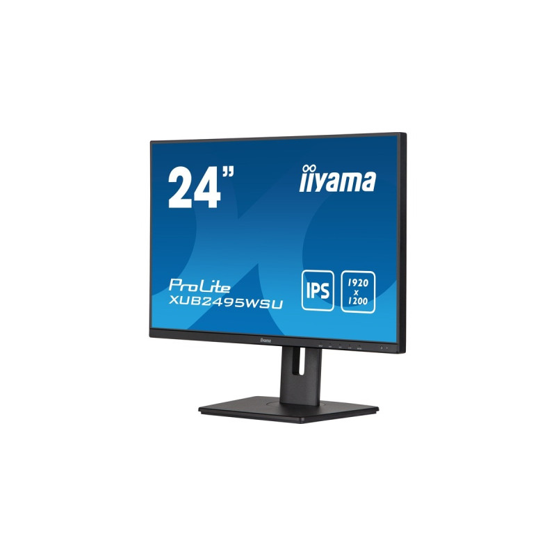 iiyama ProLite XUB2495WSU-B5, LED-Monitor(61 cm (24 Zoll), schwarz (matt), WUXGA, IPS, HDMI)