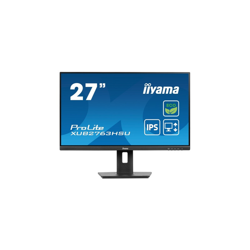 iiyama ProLite XUB2763HSU-B1, LED-Monitor(69 cm (27 Zoll), schwarz (matt), FullHD, IPS, AMD Free-Sync, 100Hz Panel)