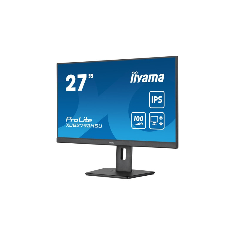 iiyama ProLite XUB2792HSU-B6, LED-Monitor(69 cm (27 Zoll), schwarz (matt), FullHD, IPS, AMD Free-Sync, 100Hz Panel)