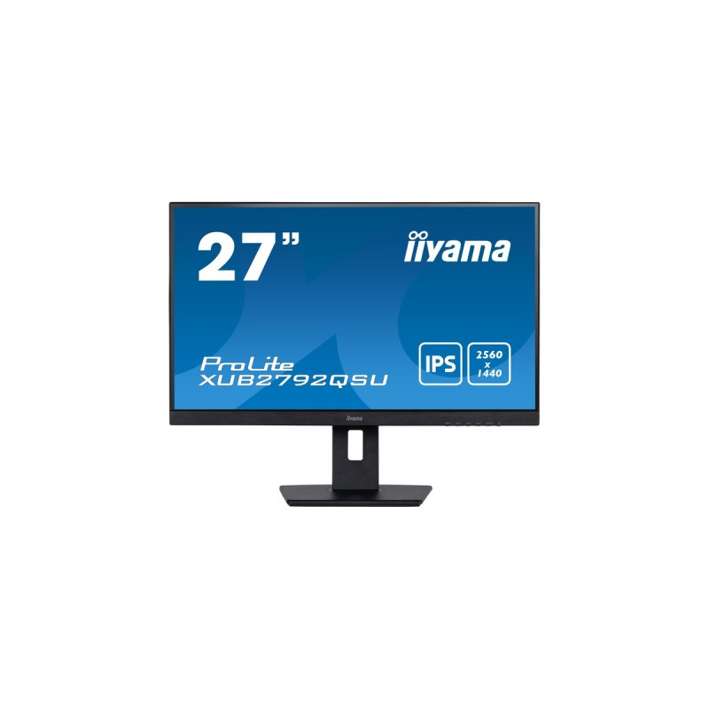 iiyama ProLite XUB2792QSU-B5, LED-Monitor(68.5 cm (27 Zoll), grau, QHD, 75 Hz, HDMI, Outlet)