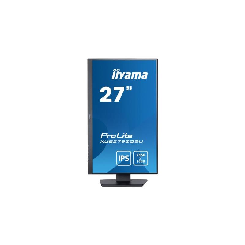 iiyama ProLite XUB2792QSU-B5, LED-Monitor(68.5 cm (27 Zoll), grau, QHD, 75 Hz, HDMI, Outlet)