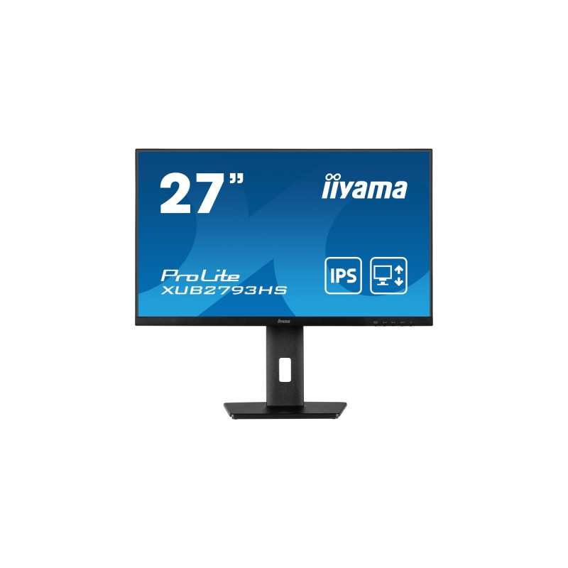 iiyama ProLite XUB2793HS-B6, LED-Monitor(69 cm (27 Zoll), schwarz (matt), FullHD, IPS, AMD Free-Sync, 100Hz Panel)