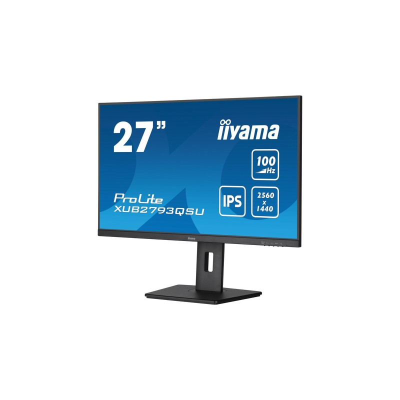 iiyama ProLite XUB2793QSU-B6, LED-Monitor(69 cm (27 Zoll), schwarz (matt), WQHD, IPS, AMD Free-Sync, , 100Hz Panel)