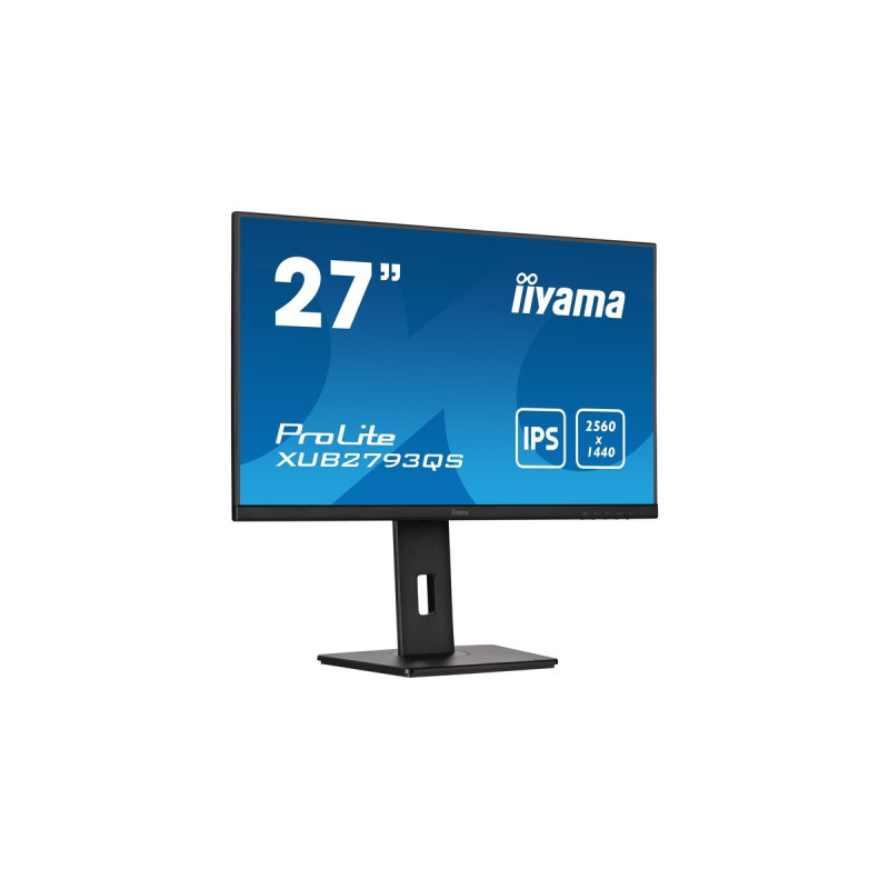 iiyama ProLite XUB2793QS-B1, LED-Monitor(68.5 cm (27 Zoll), schwarz, QHD, AMD Free-Sync, IPS)