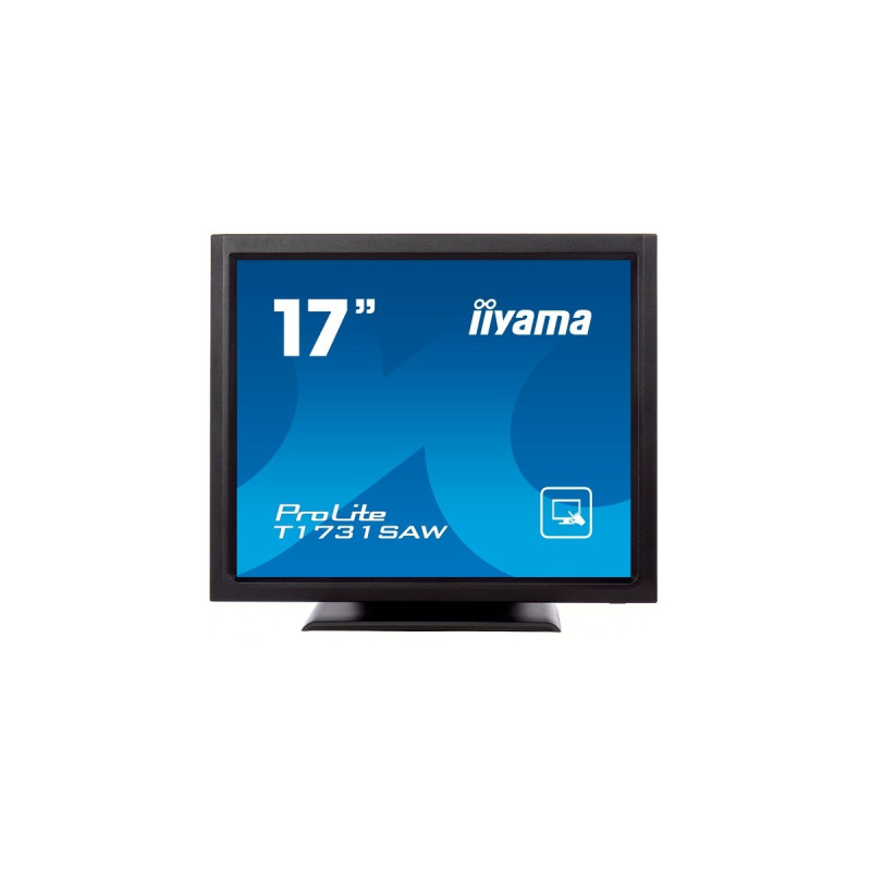 iiyama T1731SAW-B5, LED-Monitor(43 cm (17 Zoll), schwarz, SXGA, TN, IP54, HDMI, DisplayPort)
