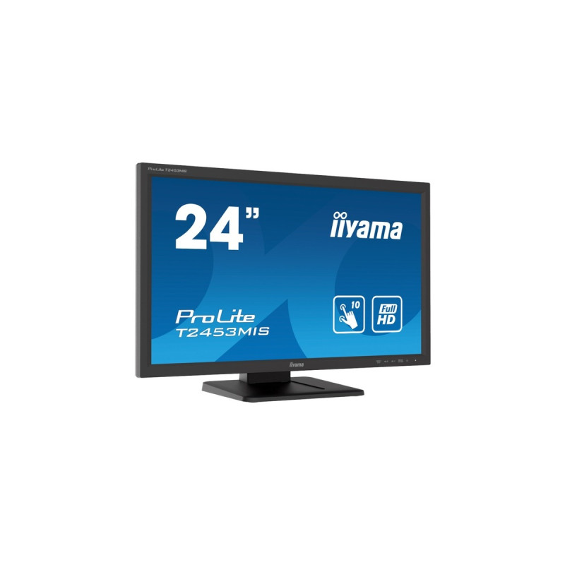 iiyama T2453MIS-B1, LED-Monitor(60 cm (24 Zoll), schwarz, FullHD, VA, Touchscreen)