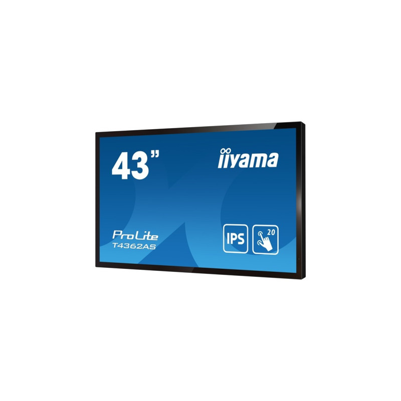 iiyama T4362AS-B1, Public Display(schwarz, UltraHD/4K, HDMI, Android, DVI, VGA)
