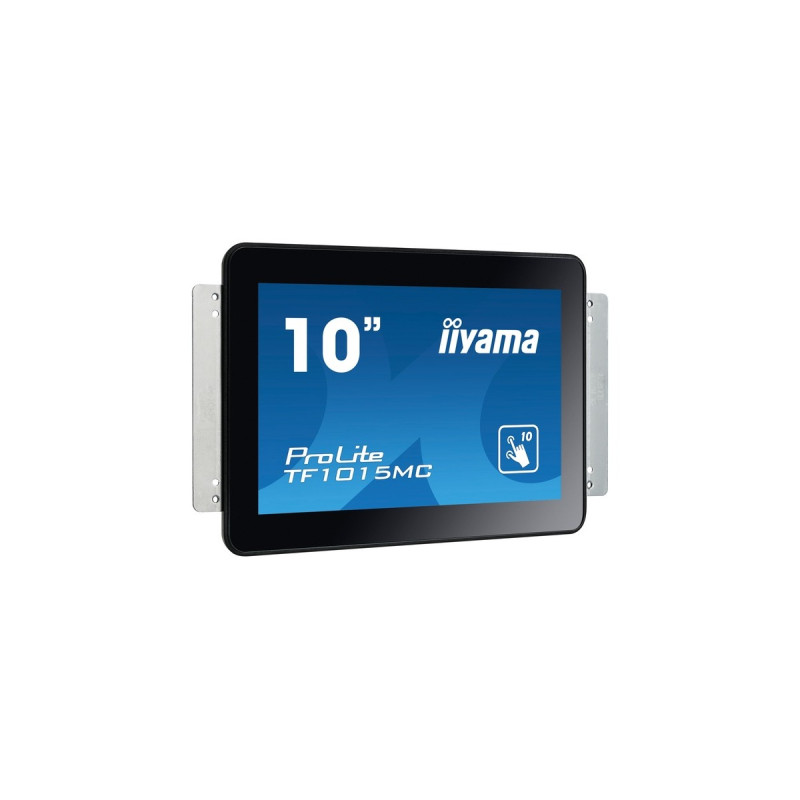 iiyama TF1015MC-B2, LED-Monitor(25.7 cm (10.1 Zoll), schwarz, WXGA, VA, Touchscreen, HDMI, DisplayPort)