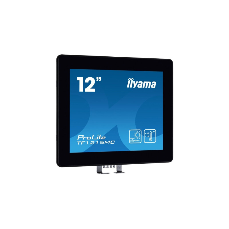 iiyama TF1215MC-B1, LED-Monitor(31 cm (12.1 Zoll), schwarz,XGA, IPS, Touchscreen, IP65)