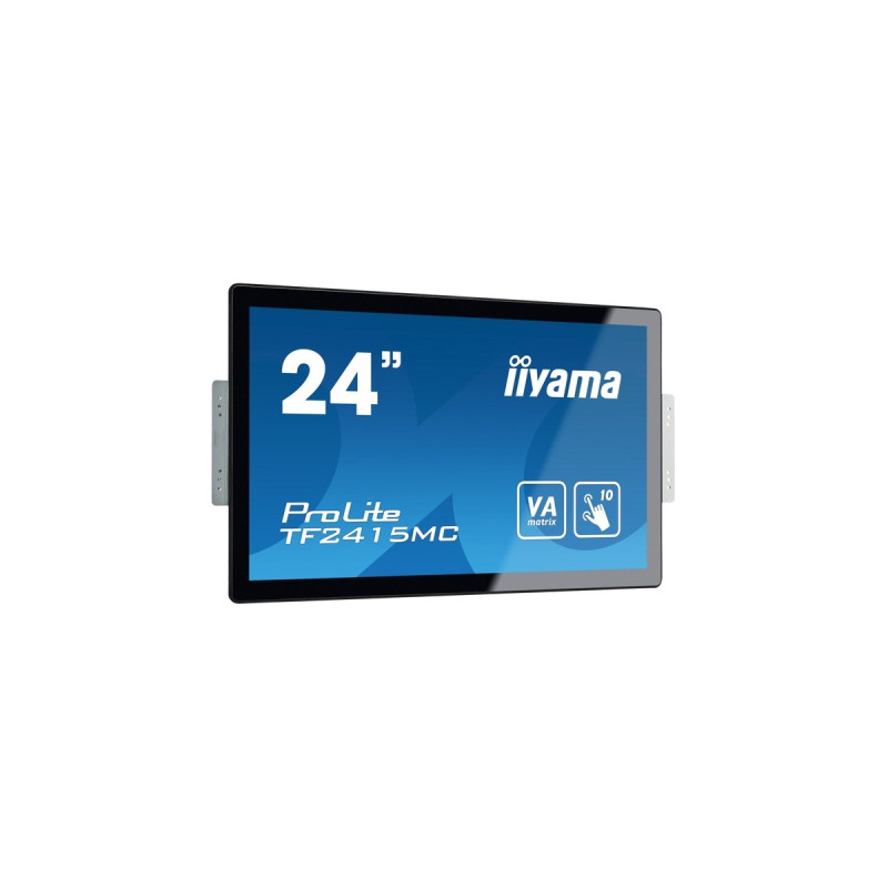 iiyama TF2415MC-B2, LED-Monitor(60.5 cm (23.8 Zoll), schwarz, FullHD, VA, Touch, HDMI, DisplayPort)