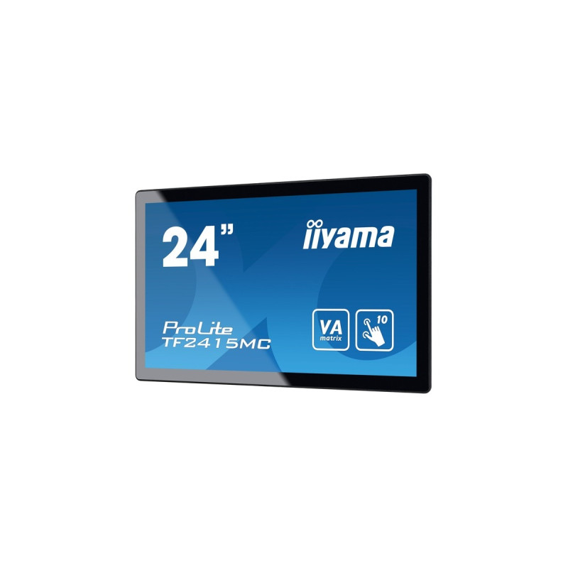 iiyama TF2415MC-B2, LED-Monitor(60.5 cm (23.8 Zoll), schwarz, FullHD, VA, Touch, HDMI, DisplayPort)
