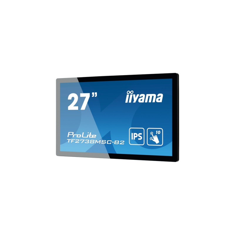 iiyama TF2738MSC-B2, LED-Monitor(68.6 cm (27 Zoll), schwarz, FullHD, IPS, Touchscreen, HDMI)