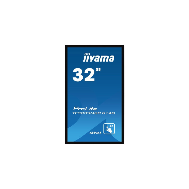 iiyama TF3239MSC-B1AG, Public Display(schwarz, AMVA3, Touchscreen, FullHD)