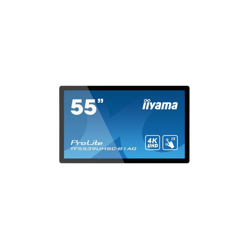 iiyama TF5539UHSC-B1AG, Public Display(schwarz, UltraHD/4K, IPS, IP54)