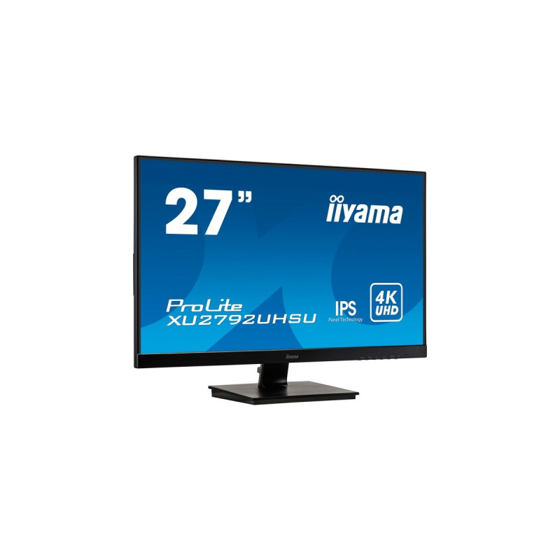 iiyama XU2792UHSU-B1, LED-Monitor(68 cm (27 Zoll), schwarz, UltraHD/4K, IPS, Lautsprecher)
