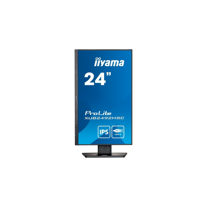 iiyama XUB2492HSC-B5, LED-Monitor(60.5 cm (24 Zoll), schwarz, FullHD, IPS, 75 Hz, HDMI)
