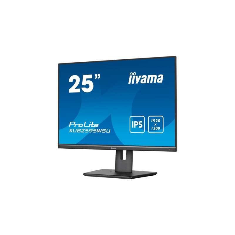 iiyama XUB2595WSU-B5, LED-Monitor(63 cm (25 Zoll), schwarz, WUXGA, IPS, HDMI, DisplayPort)