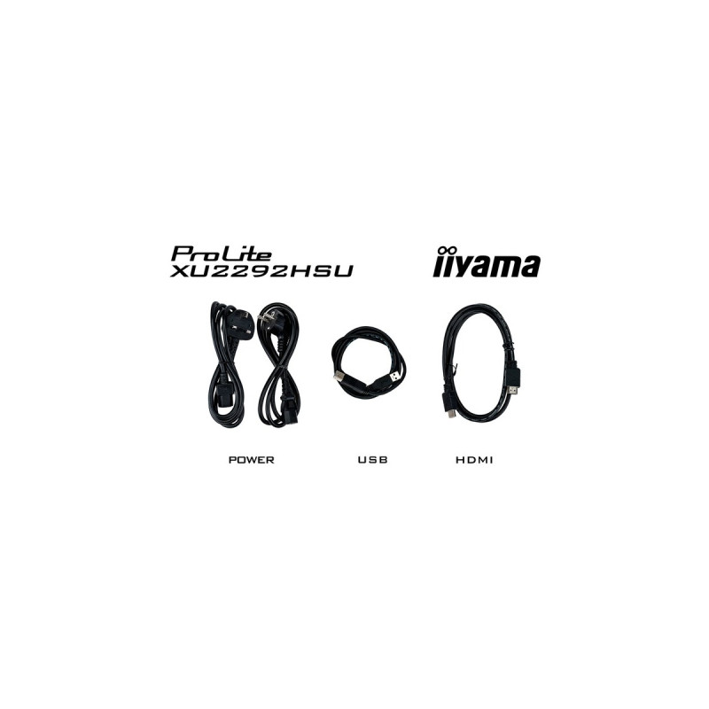 iiyamaProLite XU2292HSU-B6, LED-Monitor(55 cm (22 Zoll), schwarz (matt), Full HD, IPS, 100Hz Panel)