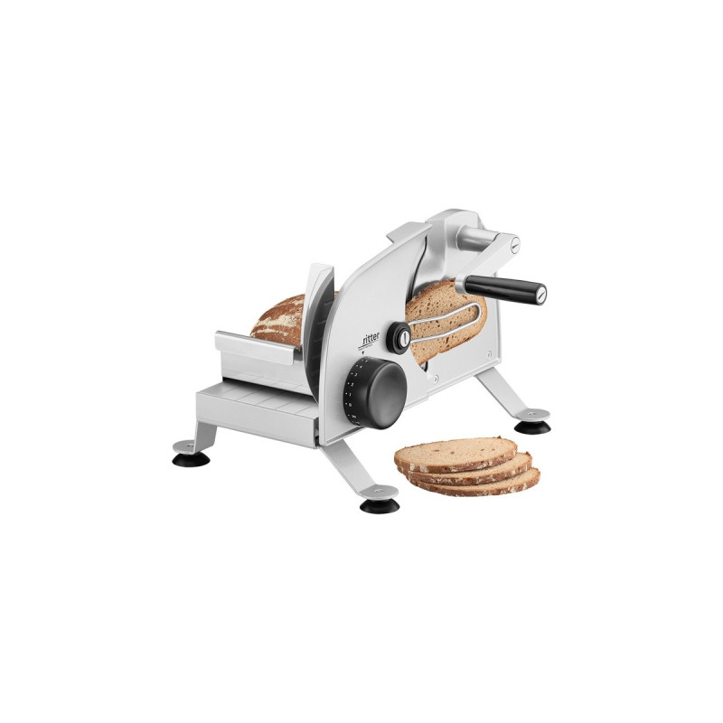 ritter Allesschneider manus³(silber, manuell betrieben)