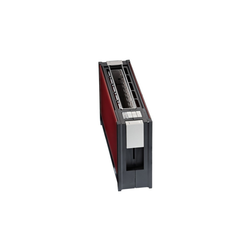 ritter Langschlitz-Toaster volcano 5(rot/schwarz, 950 Watt, für 2 Scheiben Toast)