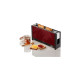 ritter Langschlitz-Toaster volcano 5(rot/schwarz, 950 Watt, für 2 Scheiben Toast)