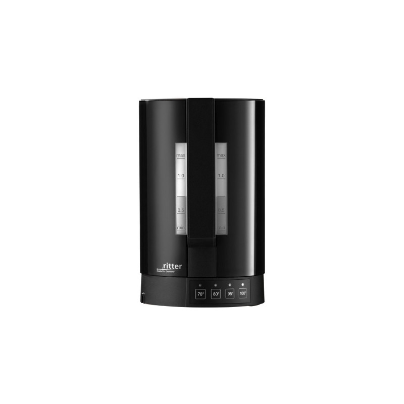 ritter fontana 5, Wasserkocher(schwarz, 1,1 Liter)