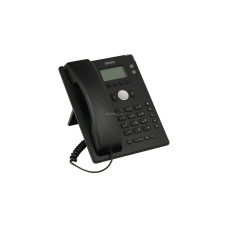 snom D120, VoIP-Telefon(schwarz, PoE, Outlet)