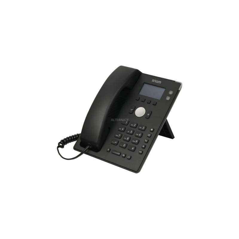 snom D120, VoIP-Telefon(schwarz, PoE)