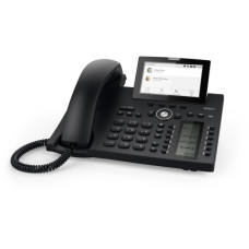 snom D385, VoIP-Telefon(schwarz, Bluetooth, PoE)