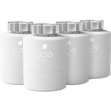 tado° Smartes Heizkörper-Thermostat, Heizungsthermostat(weiß, 4er Pack, Zusatzprodukt für Einzelraumsteuerung)