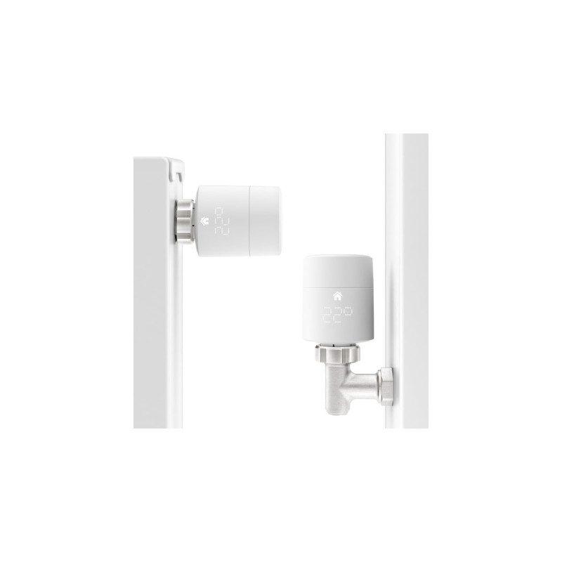 tado° Smartes Heizkörper-Thermostat, Heizungsthermostat(weiß, 4er Pack, Zusatzprodukt für Einzelraumsteuerung, Outlet)