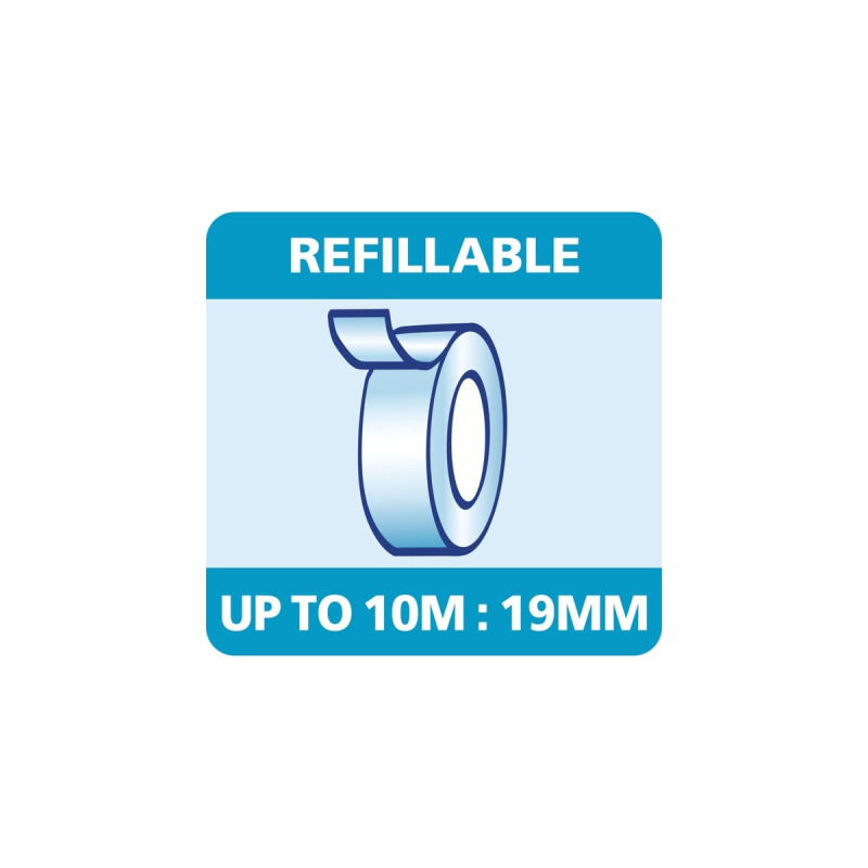 tesa Easy Cut Handabroller 10:19(rot/blau)